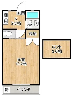 メゾンETOⅠ【2階】の間取り