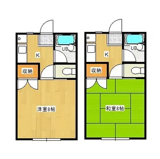 ガーデンTNⅡ【2階】の間取り