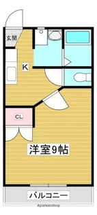 ZEROPLACE【Ⅰ 203号室】の間取り