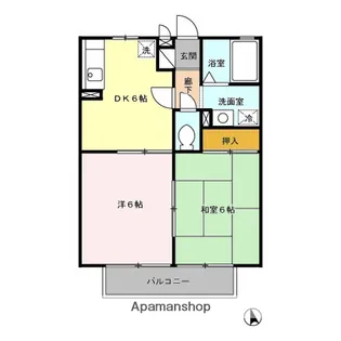 YURIE【1階】の間取り