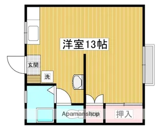 ガーデンR10【202号室】の間取り