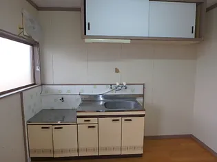 永田アパート【202号室】のキッチン