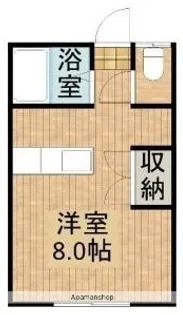メゾン立野【2階】の間取り