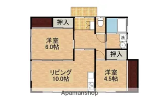 宮崎県都城市安久町【一戸建】の間取り