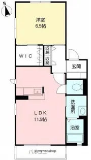 ラ・ルース Ⅱ【2階】の間取り