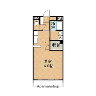 都城第2パークマンション【1階】の間取り