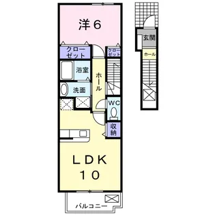 ネオ・プレステージ【2階】の間取り