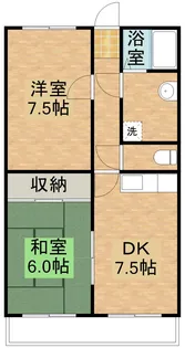 サイレントマンション【2階】の間取り