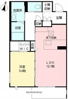 MANOR HOUSE【303号室】の間取り