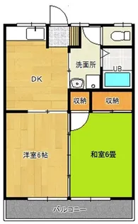 ガーデンR8(旧コーポトミー)【1階】の間取り