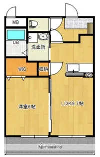 メゾン・サンファミリー【305号室】の間取り
