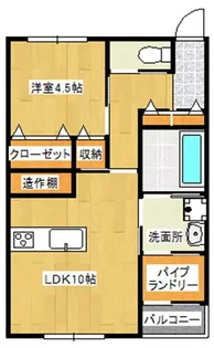 ENSIA【1階】の間取り