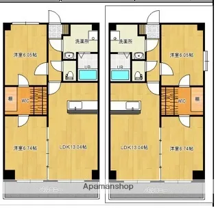LIENAMOUR(リアンアモール)【6階】の間取り