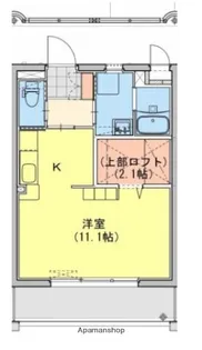 M10.牟田町Ⅱ【1階】の間取り