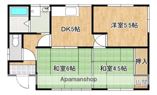 鹿児島県曽於市末吉町南之郷【一戸建】の間取り