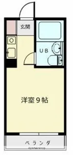 ルミナス荘苑【402号室】の間取り
