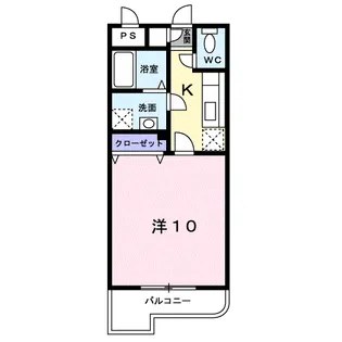 ラフィーナサイト2【1階】の間取り