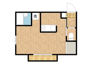 セレニティ川添A棟【306号室】の間取り