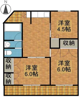 ニューレジデンス松和【403号室】の間取り