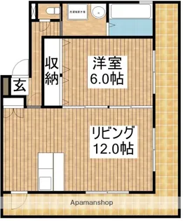 TPCⅧ【101号室】の間取り