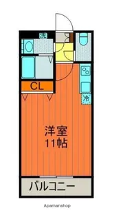 TYマンション【2階】の間取り