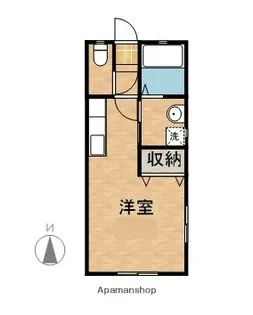 エバーライフ西高松【2階】の間取り