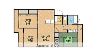 TOKIWA21【206号室】の間取り