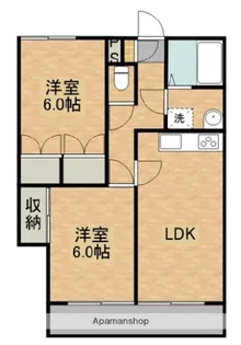 フジマンション【102号室】の間取り