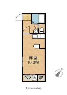 ステーションハイム【306号室】の間取り