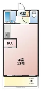 メゾンドU【301号室】の間取り