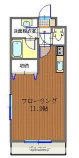 アリュール・アイ【604号室】の間取り