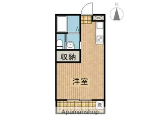 今村コーポ【307号室】の間取り