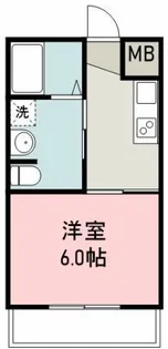 今村コーポ【205号室】の間取り