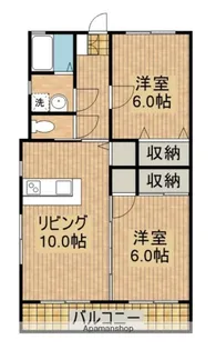 ヨシムラハイツ【2階】の間取り