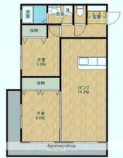 TPCⅦ【1階】の間取り