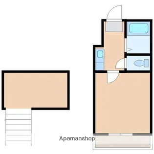 グレース一の宮【202号室】の間取り