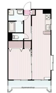 第5長友マンション【403号室】の間取り