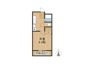 落合ビル2【305号室】の間取り