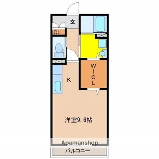 コンフォート吉村【2階】の間取り