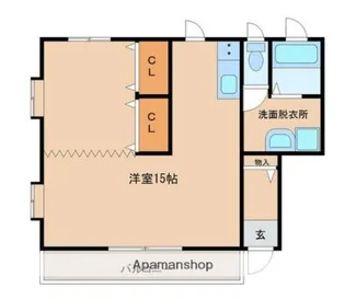 エルシーズ大塚【202号室】の間取り