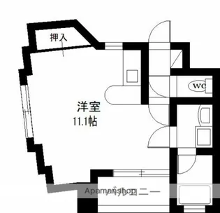 第3岩切ビル【401号室】の間取り