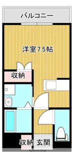 楓壱番館【5階】の間取り