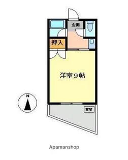 サンコーポ大坪【102号室】の間取り