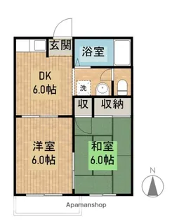 フォーブルⅢA【202号室】の間取り