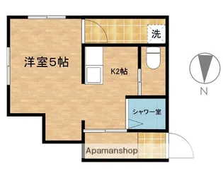 ラ・セーナ西高松町【202号室】の間取り