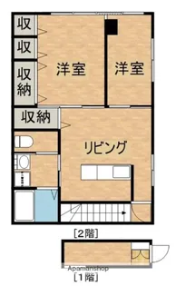 フェリーチェ大工【特2号室】の間取り