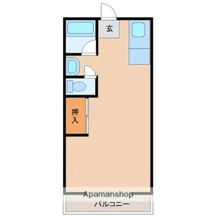 BLOCASAHI【508号室】の間取り