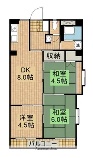 神宮ビル【5階】の間取り
