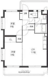 サン・レミ【2階】の間取り