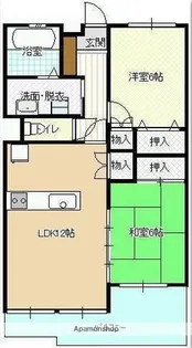 セントパークビル【103号室】の間取り